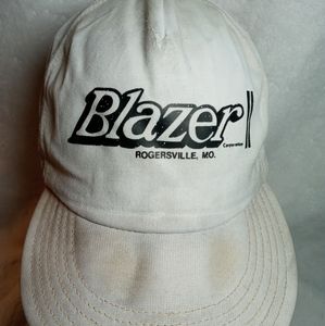 VINTAGE 80s BLAZER II Trucker Snapback Cap